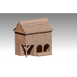 3D Printable Scenery - Village Pack 2 - Specialty Houses