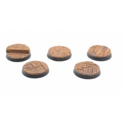 25mm round resin bases - Ship deck