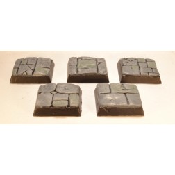 20mm square bases - Paved stone