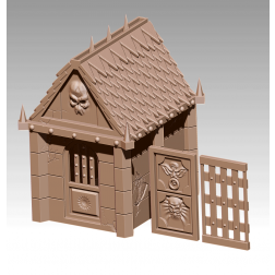 3D Printable Scenery - Village Pack add-on - Graveyard